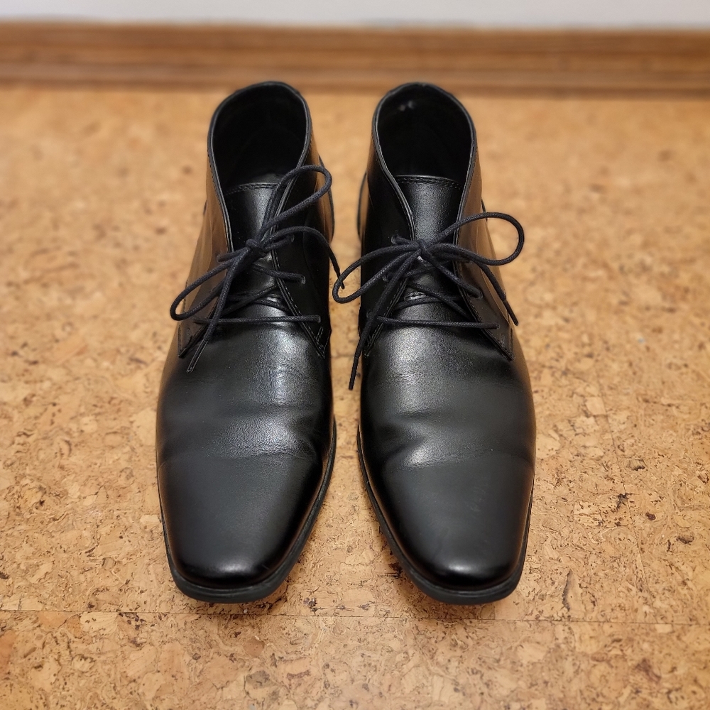 CALVIN KLEIN men's dress shoes color black  size 8.5